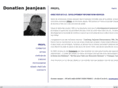 donatienjeanjean.com