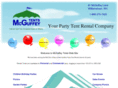 mcguffeytents.com