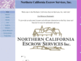 northerncaliforniaescrowservicesinc.com