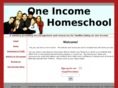 oneincomehomeschool.org