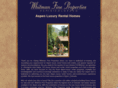 aspenluxuryrentalhomes.com
