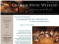 chambermusicweekend.org