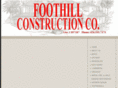 foothillconstruction.com