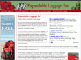 expandableluggageset.com