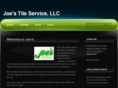 joestileservicellc.com