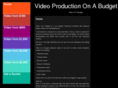 videoonabudget.com