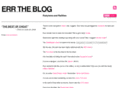 errtheblog.com