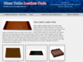 glasstableleatherpads.com