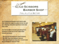 goldscissorsbarbers.com
