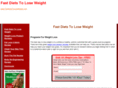 fastdietstoloseweight.com