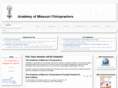 academyofmissourichiropractors.com