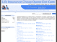 lifeinsurancecheapquote.com