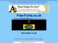 free-fonts.co.uk