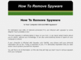 howtoremovespyware.com