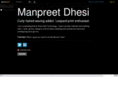 manpreetdhesi.com