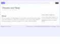 dreamsandsleep.com