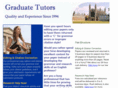 graduatetutoring.com