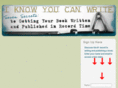 iknowyoucanwrite.com