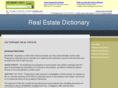 dictionaryrealestate.com