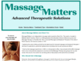 massagemattersnc.com