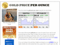 goldpriceperounce.net