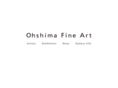 ohshimafineart.com