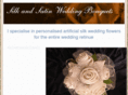 silkandsatinweddingbouquets.com
