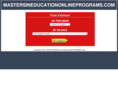 mastersineducationonlineprograms.com