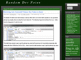 randomdevnotes.com