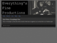 everythingsfineproductions.com