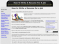 how-to-write-a-resume-for-a-job.com