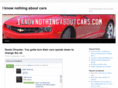 iknownothingaboutcars.com