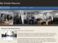 mysimpleresume.com