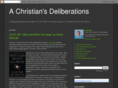 christiandeliberations.com