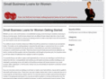 smallbusinessloansforwomen.info