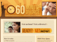 60minutedivorce.com