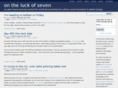 luckofseven.com