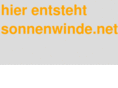 sonnenwinde.net