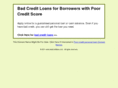 badcreditloan.biz