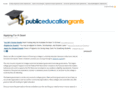 publiceducationgrants.com