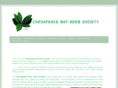 chesapeakebayherbsociety.com