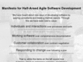 halfarsedagilemanifesto.org