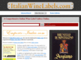 italianwinelabels.com