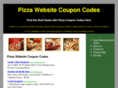 pizzawebsitecouponcodes.com