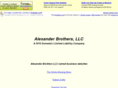 alexanderbrothersllc.com