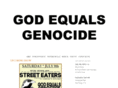 godequalsgenocide.com