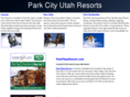 resortsparkcityutah.com