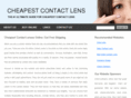 cheapestcontactlens.com