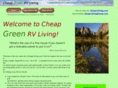 cheapgreenrvliving.com