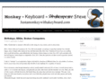 justamonkeywithakeyboard.com